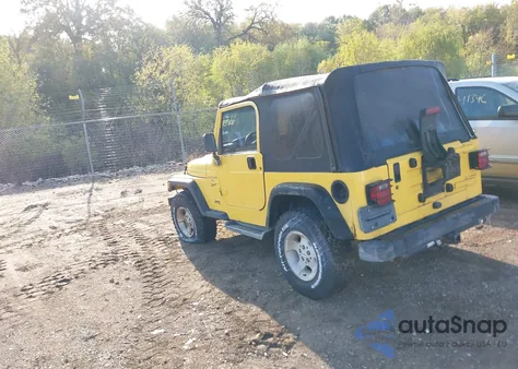 2001 Jeep Wrangler Sport z USA, uszkodzony, nr VIN 1J4FA49S31P303635